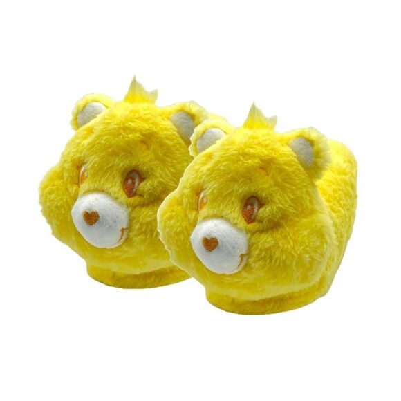 Care Bears FunShine Bear 3D Plush Head Slippers - Picture 4 of 12